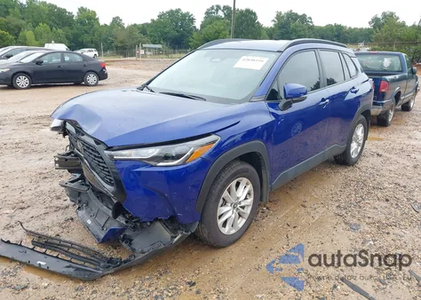 2024 Toyota Corolla Cross Le из США, поврежденный, VIN 7MUCAAAGXRV101882